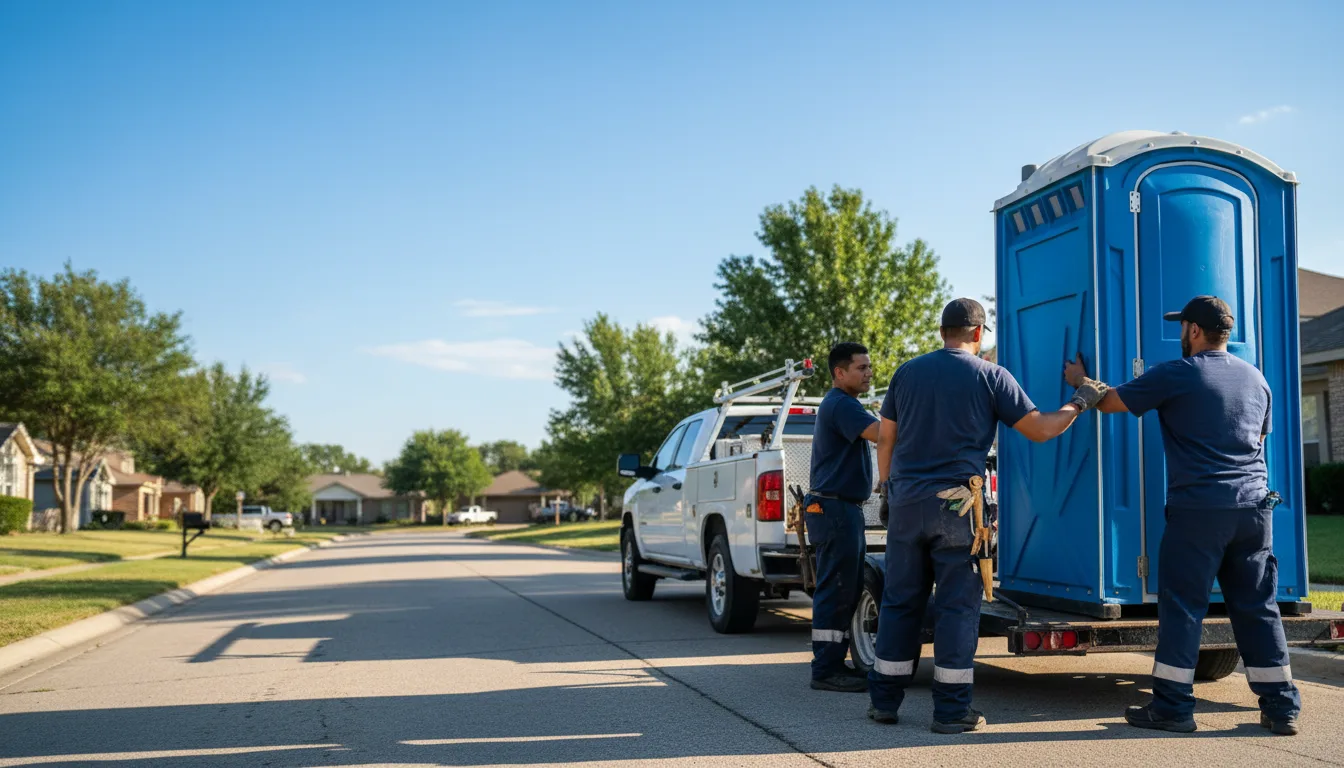 Portable Toilet Rental in Baxter Springs, KS near me